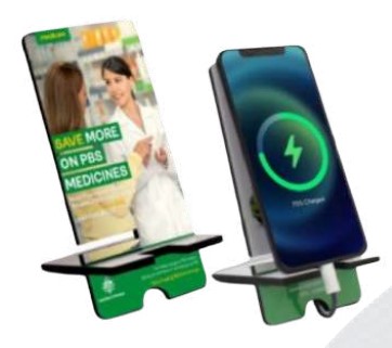 Compact Phone Stand for Desk and Table, Handy Mobile Holder for Office Work, Study Setup and Daily Viewing, Useful Promotional Corporate Gift Accessory for Smartphone Users